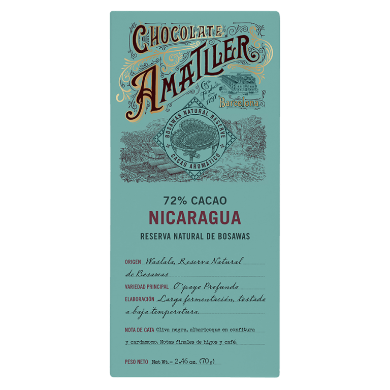 Xocolata 72% Cacau Nicaragua 70g