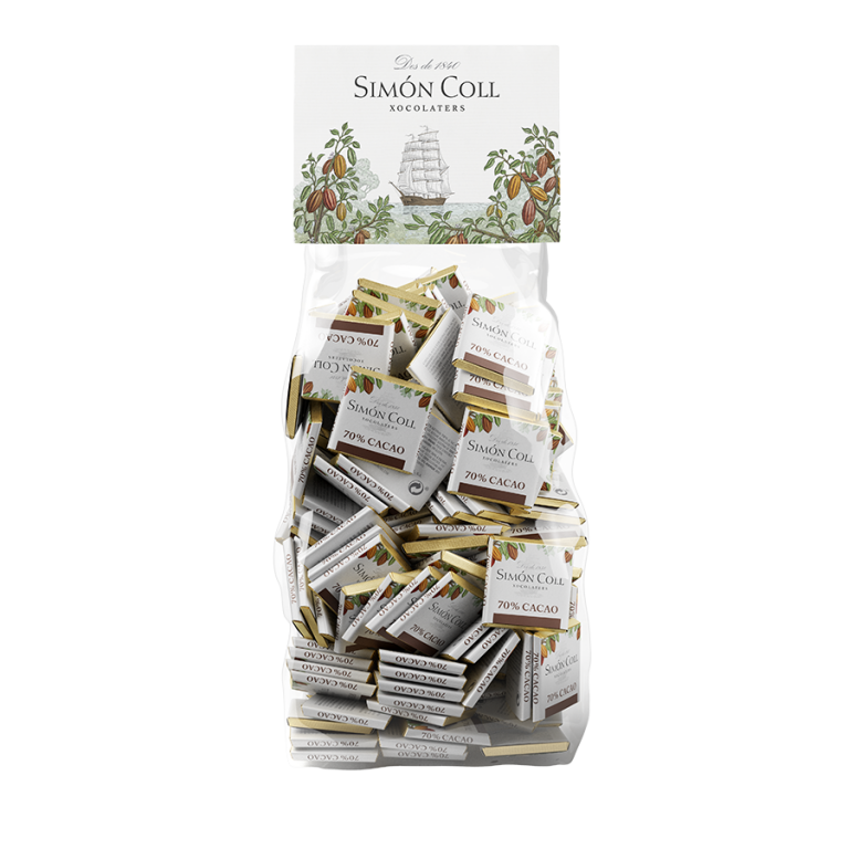 Xocolata 70% 5g Bossa de 100 u