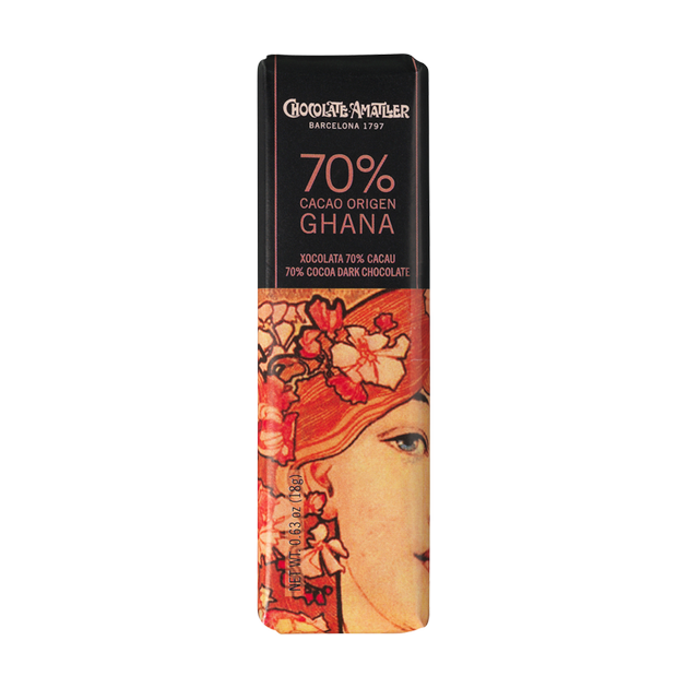 Chocolate 70% Cacao Ghana 18g