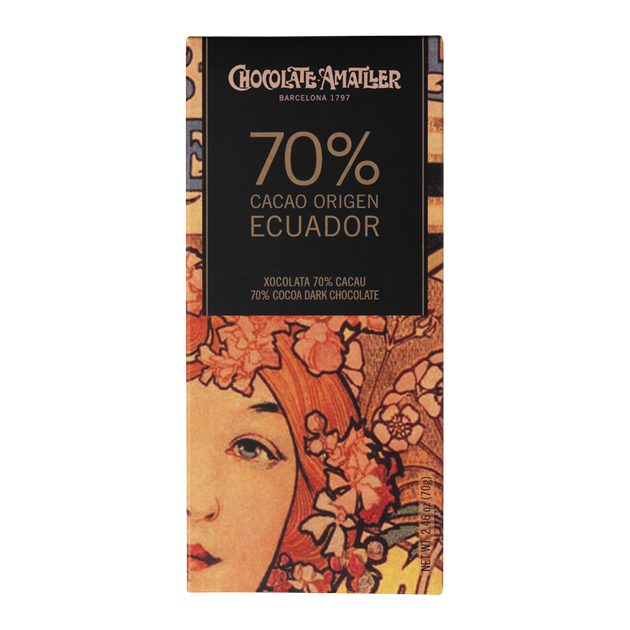 Xocolata 70% Cacau Equador 70g