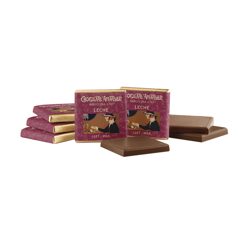 Milk Chocolate Napolitanas 5g D100u