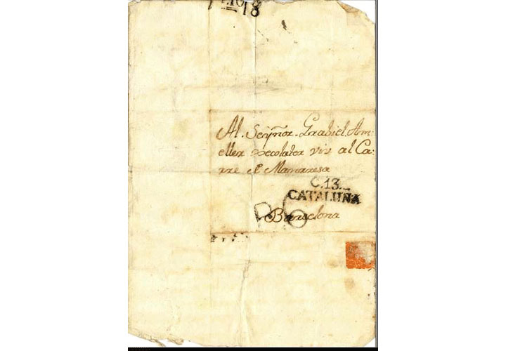 Carta a Gabriel Amatller