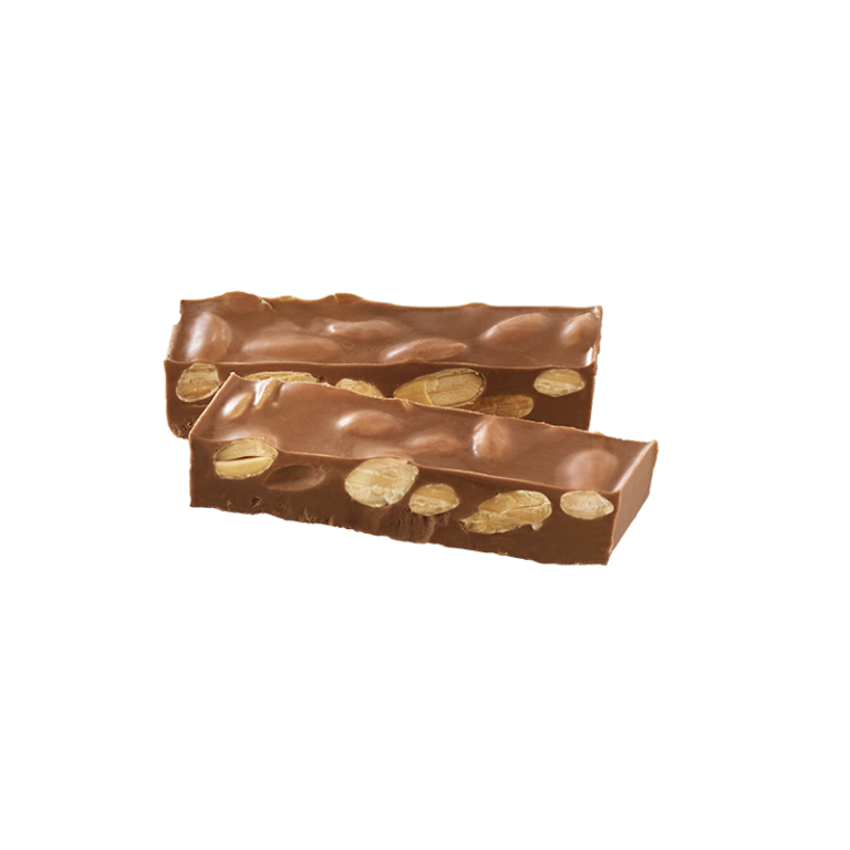 Torró xocolata amb llet i ametlles senceres 250g
