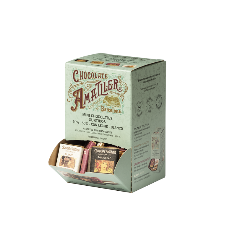 Mini xocolates assortides 5g D100