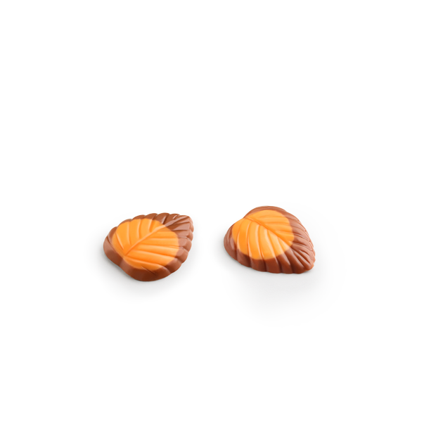 Fulles de Xocolata amb llet i fruita de la passió 60g