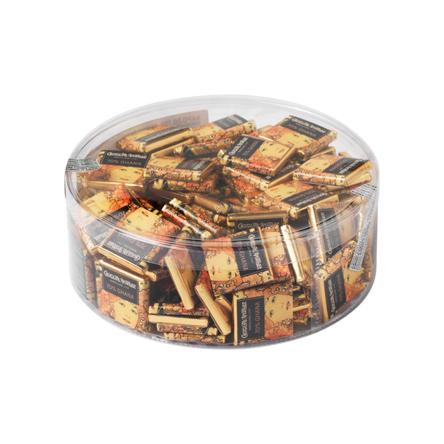Private: Chocolate Napolitanas 70% cocoa Ghana 5g 150u