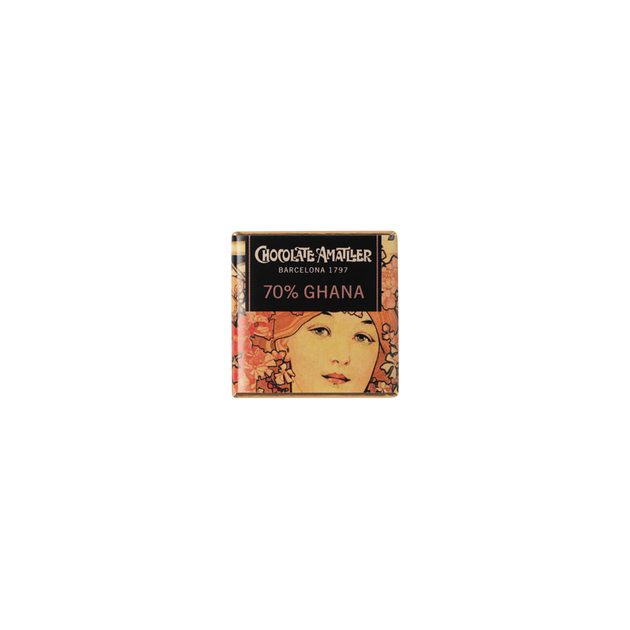 Privat: Napolitanes Xocolata 70% cacau Ghana 5g 150u